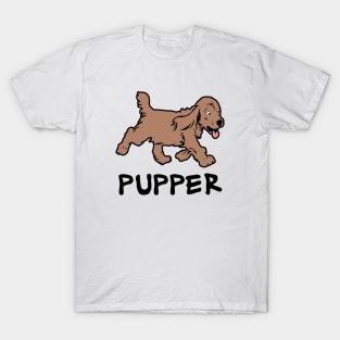 Fluffy Brown Pupper T-Shirt